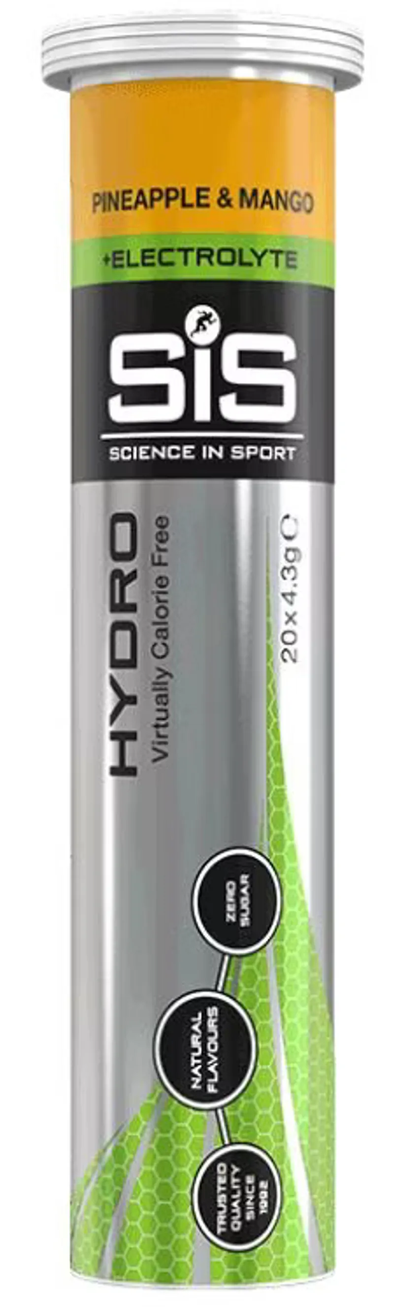 Science in Sport GO Hydro Hydration Drink Tablets Pineapple and Mango